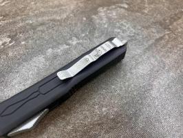 Фронтальный складной нож Microtech Elite E-1 Чёрный, Микротек Е 1