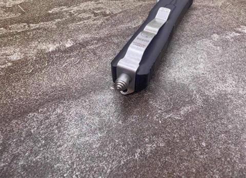 Фронтальный складной нож Microtech Elite E-1 Чёрный, Микротек Е 1