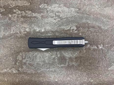 Фронтальный складной нож Microtech Elite E-1 Чёрный, Микротек Е 1