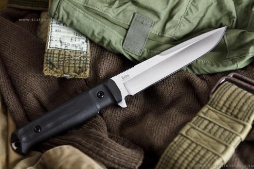 Туристический нож Kizlyar Supreme Delta AUS-8 Stonewash