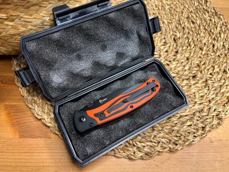 Складной нож Kizlyar Supreme Prime D2 black titanium